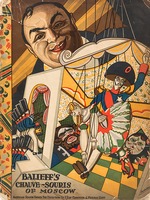 Sudeikin, Sergei Jurjewitsch - Deckblatt des Programmheftes für das Theater La Chauve-Souris (Die Fledermaus) von Nikita Balieff