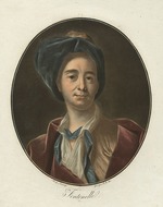 Alix, Pierre-Michel - Porträt von Schriftsteller Bernard le Bovier de Fontenelle (1657-1757)