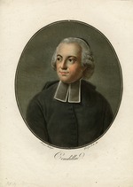 Alix, Pierre-Michel - Porträt von Étienne Bonnot de Condillac (1714-1780)