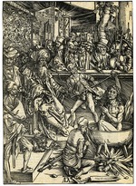 Dürer, Albrecht - Martyrium des Evangelisten Johannes. Aus Apocalypsis cum Figuris