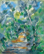 Cézanne, Paul - Waldszene (Weg von Mas Jolie zum Château Noir)