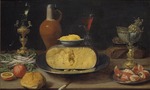 Van Es, Jacob Foppens - Frühstück-Stillleben mit Käse und Becher