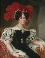 Westin, Fredric - Porträt von Desideria (1777-1860), Königin von Schweden und Norwegen