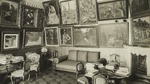 Unbekannter Fotograf - Das Musikzimmer im Schtschukins Haus mit Werke von Degas, Maurice Denis und Henri Rousseau