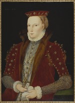 Unbekannter Künstler - Porträt von Königin Elisabeth I. von England (1533-1603) (Gripsholmer Porträt)