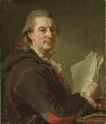Pasch, Lorenz, der Jüngere - Porträt von Fredrik Henrik af Chapman (1721-1808)