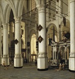 Vliet, Hendrick Cornelisz. van - Interieur von Nieuwe Kerk, Delft