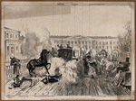 Unbekannter Künstler - Das Attentat auf den Kaiser Alexander II. am 13. März 1881