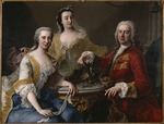 Mijtens (Meytens), Martin van, der JÃ¼ngere - Joseph Angelo de France (1691-1761) mit Familie