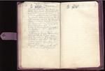 Historisches Objekt - Letzte Seite vom letzten Tagebuch der Zarin Alexandra Fjodorowna