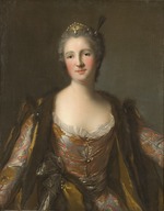Nattier, Jean-Marc - Elisabeth Marquise de Broglie (1718-1777), geb. Freiin von Besenval von Brunstatt, als Sultanin