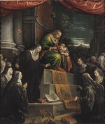 Bassano, Leandro - Heilige Anna und Maria als Kind