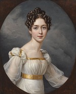 Stieler, Joseph Karl - Porträt von Josephine von Leuchtenberg (1807-1876), Kronprinzessin von Schweden