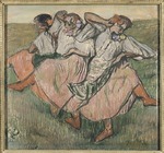 Degas, Edgar - Drei Russischen Tänzerinnen