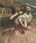 Degas, Edgar - Zwei Tänzerinnen