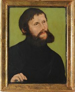 Cranach, Lucas, der Ältere - Bildnis Luthers (1483-1546) als Junker Jörg