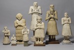 Sumerische Kultur - Die sumerischen Anbeter (aus dem Tempel von Tell Asmar)