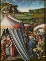 Cranach, Lucas, der Ältere - Im Zelt des Holofernes (Tod des Holofernes)