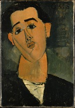 Modigliani, Amedeo - Porträt von Juan Gris (1887-1927)