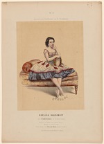 Veit, Louis - Primaballerina Nadeschda Bogdanowa (1836-1897) als Esmeralda im Ballett La Esmeralda von C. Pugni und J. Perrot