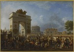 Taunay, Nicolas Antoine - Ankunft der Grande Armée in Paris am Barrière de Pantin, 25. November 1807
