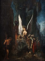 Moreau, Gustave - Der reisende Ödipus oder Die Gleichheit vor dem Tode