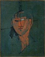 Modigliani, Amedeo - Roter Kopf