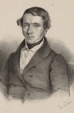 Van Geel, Pierre Corneille - Porträt von Komponist Prudent Louis Aubéry Du Boulley (1796-1870)