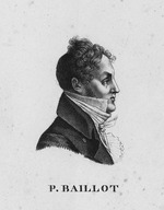 Unbekannter Künstler - Porträt von Violinist und Komponist Pierre Baillot (1771-1842)