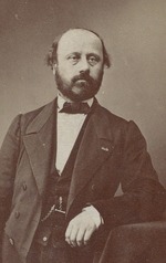 Nadar (Tournachon), Gaspard-Félix - Porträt von Komponist François Bazin (1816-1878)