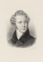 Desjardins, Joseph-Isnard-Louis - Porträt von Komponist Vincenzo Bellini (1801-1835)
