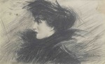 Boldini, Giovanni - Porträt von Opernsängerin Lina Cavalieri (1874-1944)