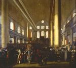 Witte, Emanuel, de - Interieur der portugiesischen Synagoge in Amsterdam