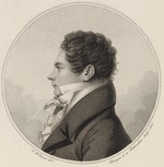 Bourgeois de la Richardière, Antoine-Achille - Porträt von Violinist und Komponist Ferdinand Gasse (1780-um 1840)