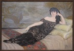 Dufau, Clémentine-Hélène - Porträt von Anna-Elisabeth, Comtesse Mathieu de Noailles (1876-1933)