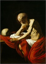 Caravaggio, Michelangelo - Der büßende heilige Hieronymus