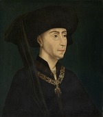 Weyden, Rogier van der, (Werkstatt) - Porträt von Philipp dem Guten, Herzog von Burgund (1396-1467)