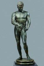 Klassische Antike Kunst - Athlet (Apoxyomenos von Ephesos)