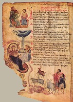 Byzantinischer Meister - Der Chludow-Psalter. Psalm 2