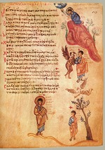 Byzantinischer Meister - Der Chludow-Psalter. Psalm 108