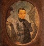 Ventura, Euclásio Penna - Porträt von Bildhauer Antônio Francisco Lisboa, genannt Aleijadinho (1738-1814)