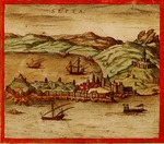 Hogenberg, Frans - Ceuta (Aus Civitates Orbis Terrarum)