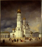 Gaertner, Johann Philipp Eduard - Iwanowskaja Platz im Moskauer Kreml 