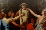 Poussin, Nicolas - Die Opferung an Priapus (Detail)