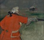 Toulouse-Lautrec, Henri, de - Der Admiral Viaud oder Paul Viaud in einem Kostüm des Admirals