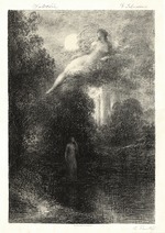 Fantin-Latour, Henri - Die Melodien von Schumann: Einsamkeit