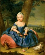 Unbekannter Künstler - Maria Theresia als dreijähriges Mädchen 