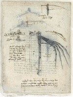 Leonardo da Vinci - Studie zu mechanischen Flügeln