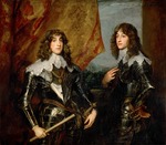 Dyck, Sir Anthonis van - Karl I. Ludwig von der Pfalz (1617-1680) mit seinem Bruder Prinz Ruprecht von der Pfalz (1619-1682)  