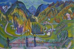 Kirchner, Ernst Ludwig - Sertigtal im Herbst